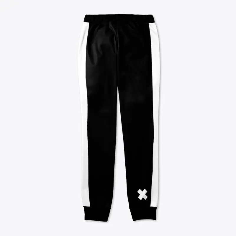 Squat King black tracksuit pants